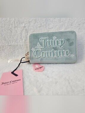 NWT Juicy Couture Juicy In The Sky Double Zip Wallet